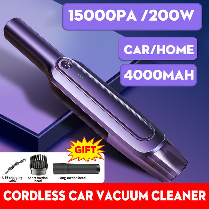 200w 8000pa Mini Portable Wireless Handheld Vacuum Cleaner