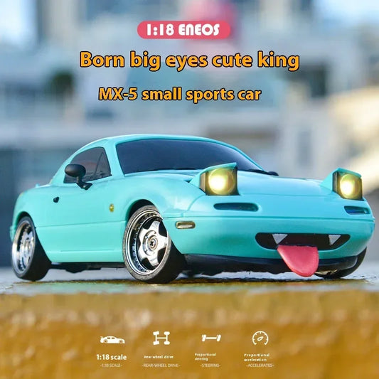 2024 LD1804 New Mazda Mx5 Premium Version Rc Drift Car Rc Cars With A Gyroscope Rear-Wheel Drive Toy Car Birthday Toys For Kid