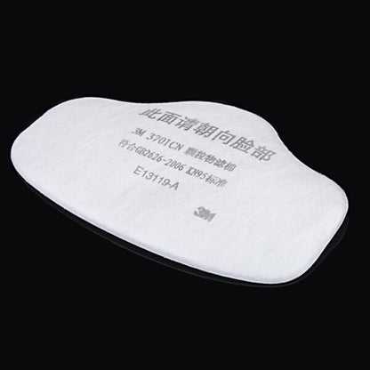 20pcs 3701cn Filter Cotton For 3m 3200 3700 Gas Mask