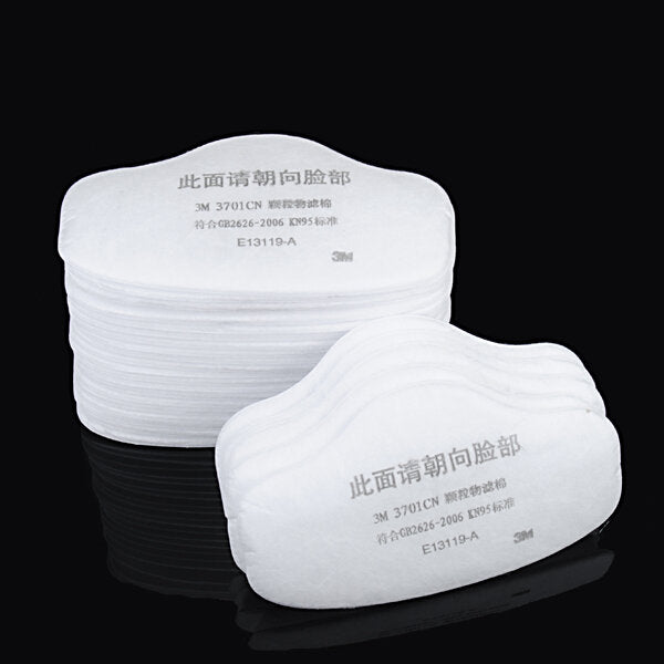20pcs 3701cn Filter Cotton For 3m 3200 3700 Gas Mask