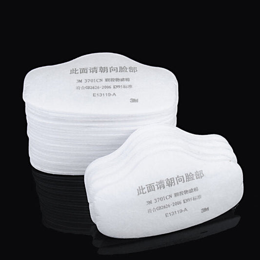 20pcs 3701cn Filter Cotton For 3m 3200 3700 Gas Mask