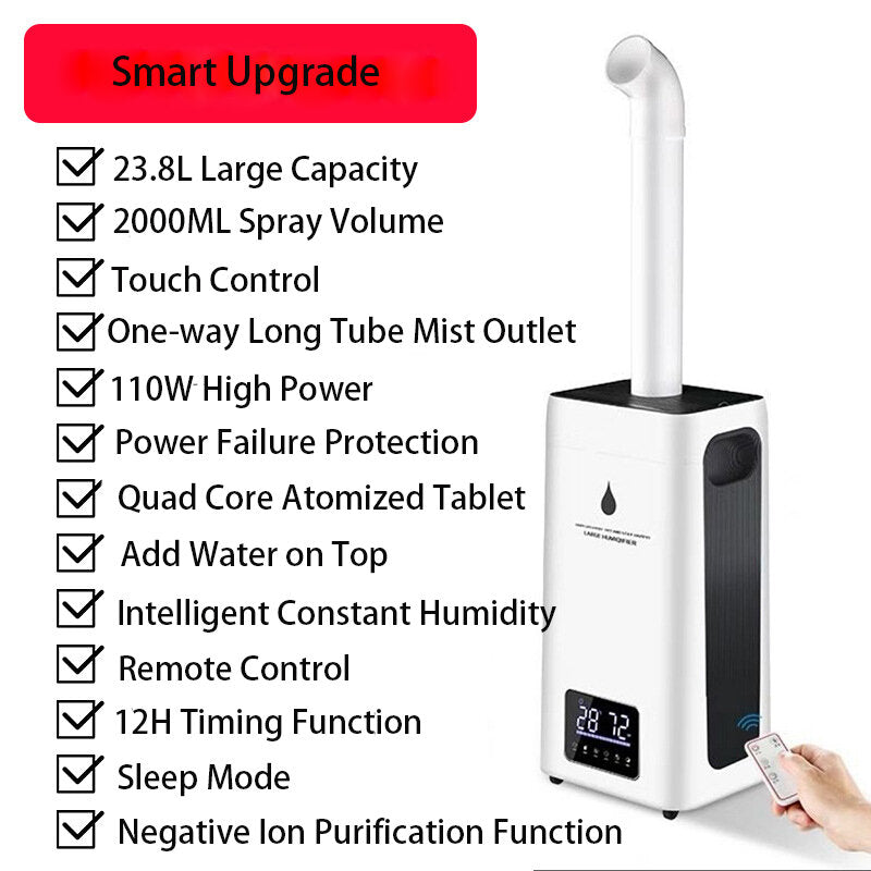 220v 23.8l Large Capacity Ultrasonic Air Humidifier