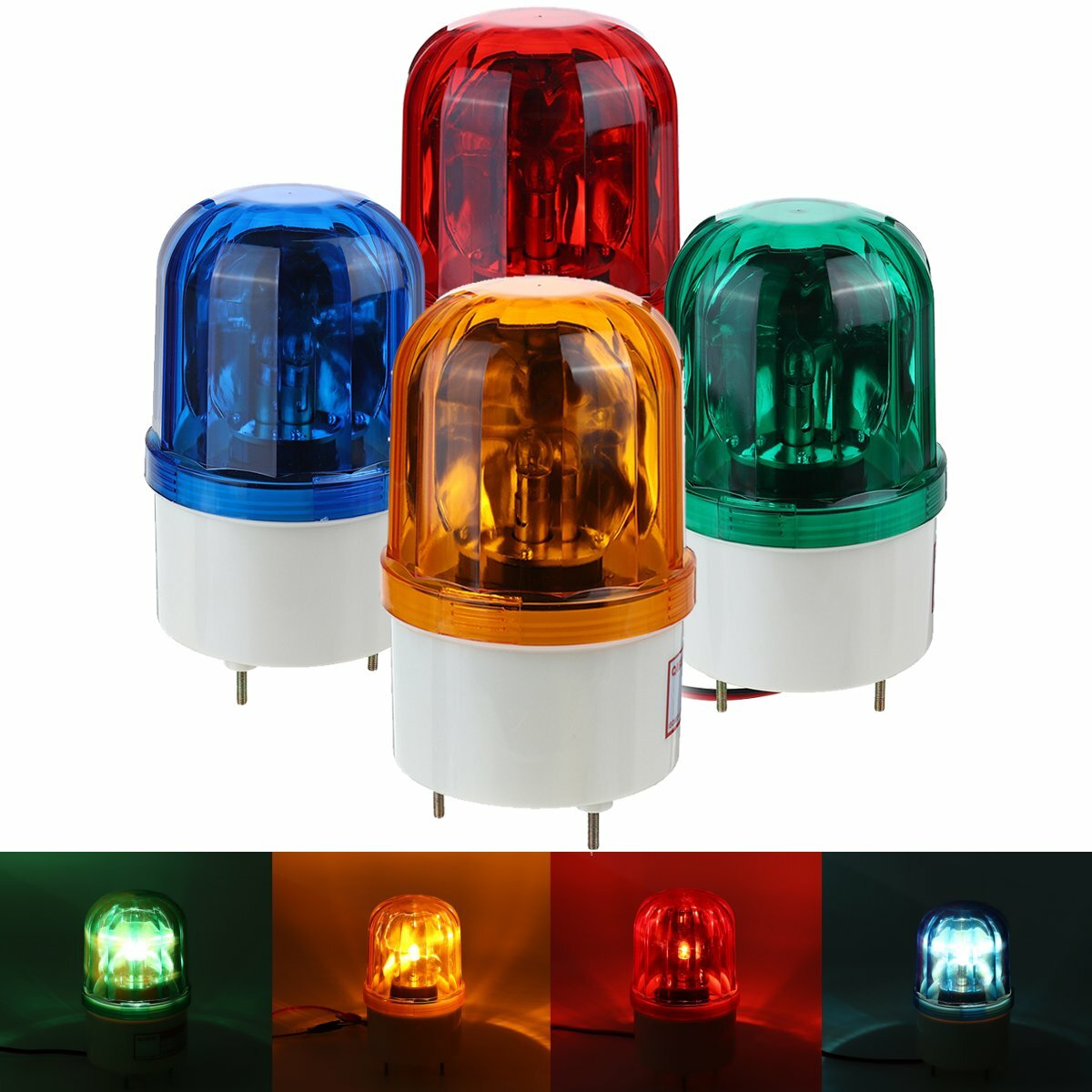 24v Road Traffic Warning Light Beacon Led Emergency Flashing
