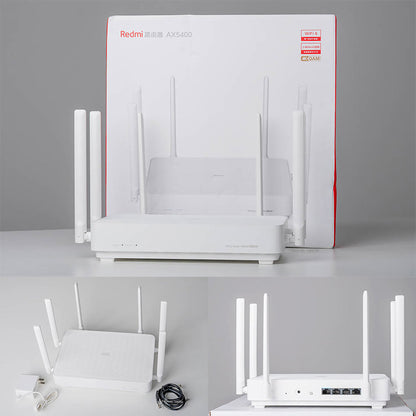 Redmi AX5400 Router Dual Band Wi-Fi6 Enhance Wireless Router 512MB Memory for Work at Home with Xiaomi APP