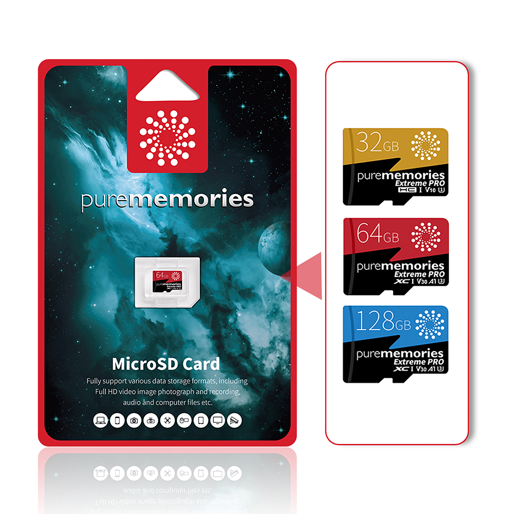 128G C10 U3 TF Memory Card High Speed Flash Memory Card Smart Card 32G 64G for Driving Recorder Camera