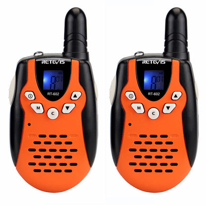 2pcs Retevis Rt602 22 Channels 462-467mhz Kids Handheld Two