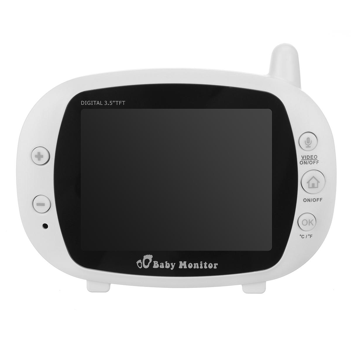 3.5 Inch Baby Monitor 2.4ghz Video Lcd Digital Camera Night