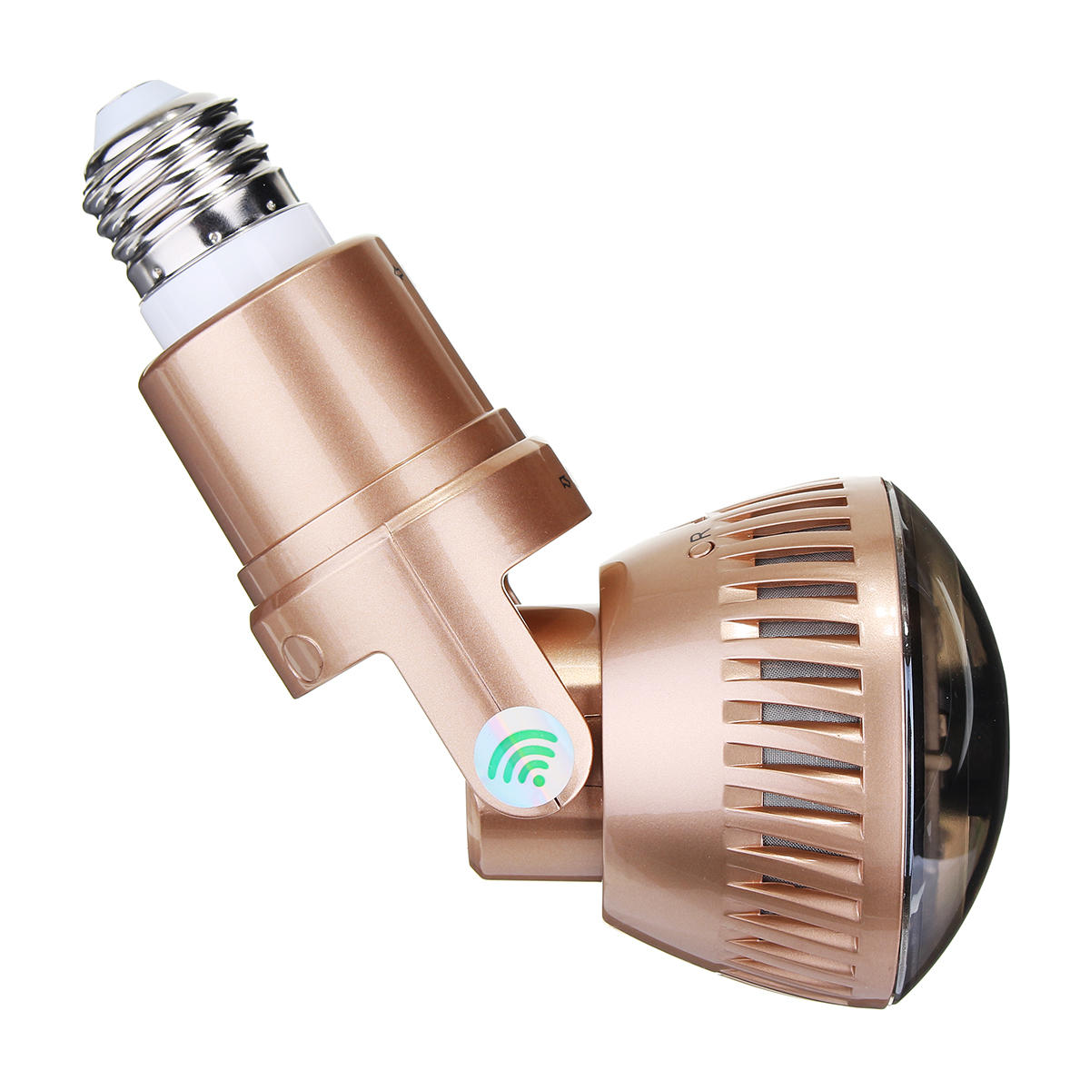 3.6mm Wireless Mirror Bulb Security Camera Dvr Wifi Led