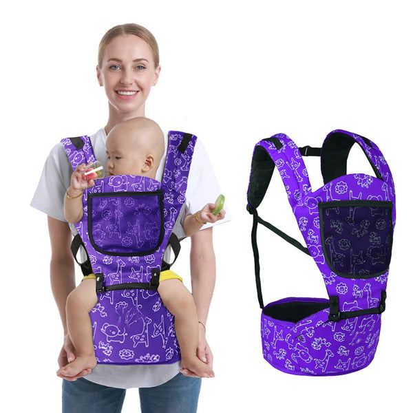 3-in-1 Baby Carrier Backpack Infant Wrap Front Carry