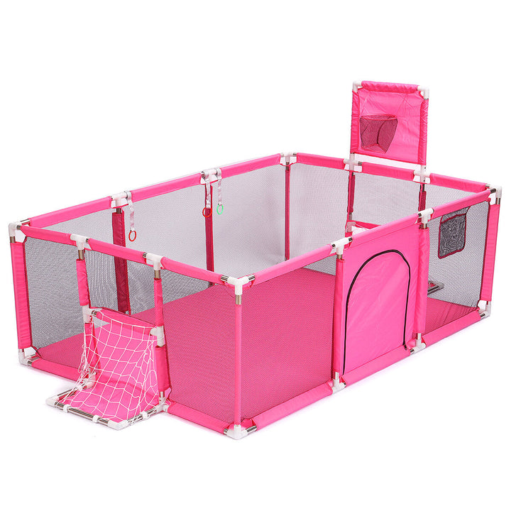 3 In 1 Baby Playpen Interactive Safety Indoor Gate Play