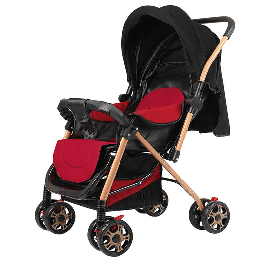 3 In 1 Foldable Baby Stroller Portable Travel Four-wheel