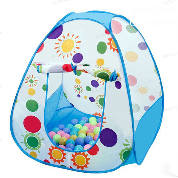 3 In1 Baby Tent Kid Crawling Tunnel Play House Ball Pit Pool