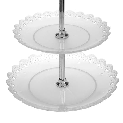 3 Tier Cupcake Stand Afternoon Tea Dessert Plate Party