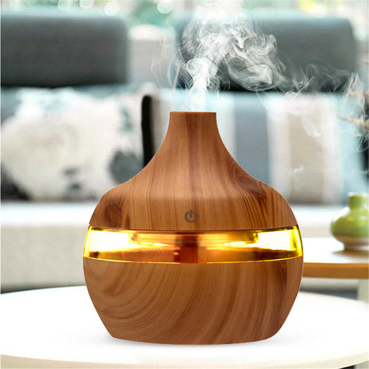 300ml Electric Ultrasonic Air Mist Humidifier Purifier Aroma