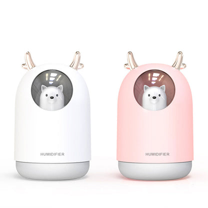 300ml Ultrasonic Air Humidifier Aroma Essential Oil Diffuser