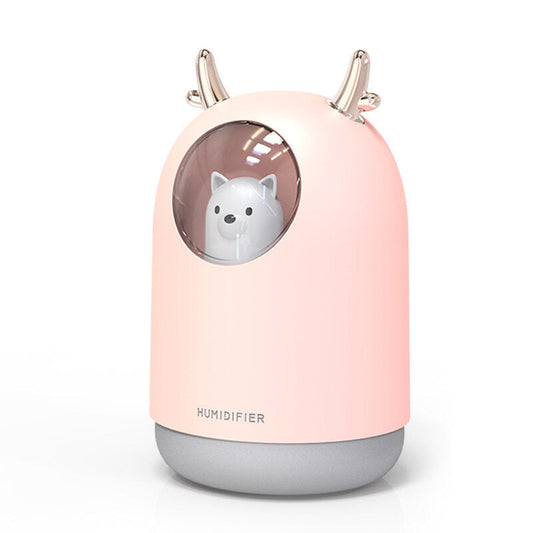 300ml Ultrasonic Air Humidifier Aroma Essential Oil Diffuser