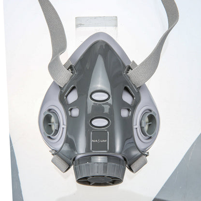 309 Reusable Half Face Cover Mask With Glasses Goggle For