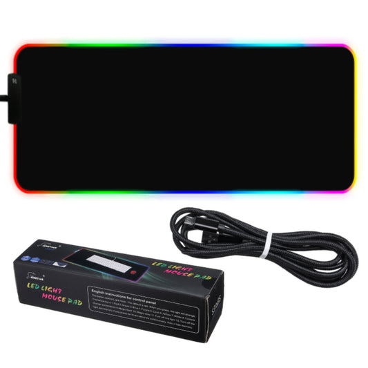 RGB Large Mouse Pad LED Gaming Mouse Pad Gamer Mousepad LED Light Illuminated USB Wired Colorful Luminous Non-Slip Mouse Mice