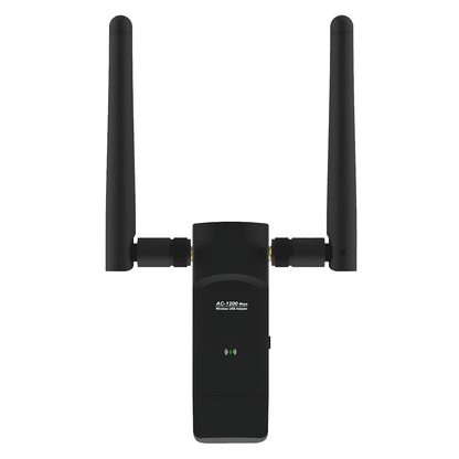 iSigal AC1200 Gigabit Wireless Network Card Dual Band USB WiFi Adapter Detachable Antenna WiFi Receiver