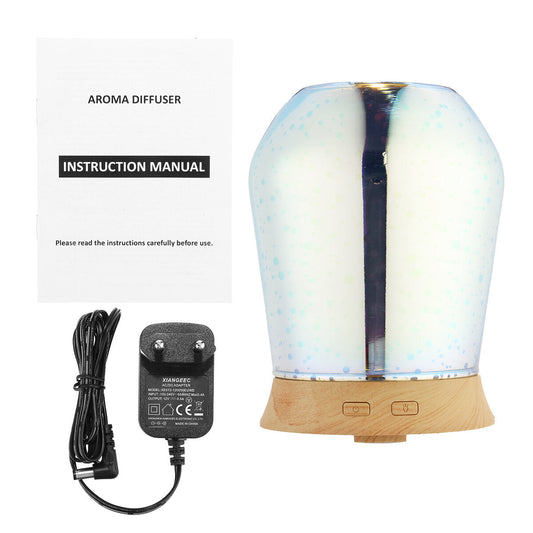 3d Led Ultrasonic Diffuser Humidifier Aromatherapy Essential