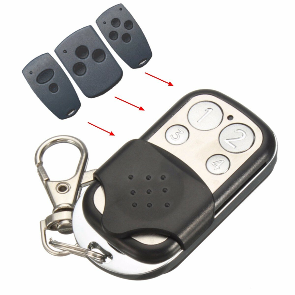 4 Button 433mhz Garage Gate Key Remote Control For Marantec