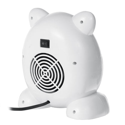 400w Mini Portable Desktop Cartoon Heater Fan Radiator Hot
