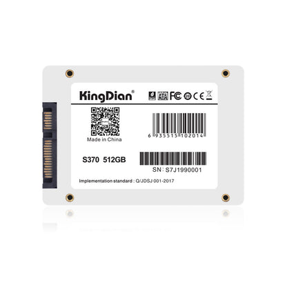 Kingdian Solid State Drive 512G SSD 2.5 Inch 6Gb/s SATA III 60GB 120GB for PC Laptop