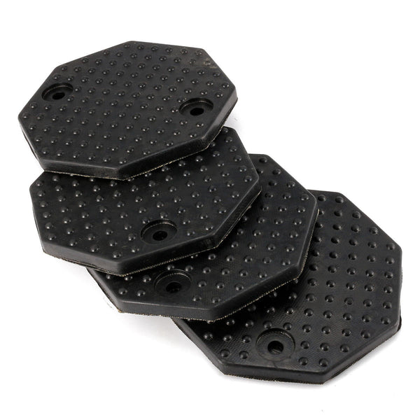 4pcs Octagon Rubber Arm Car Lift Tray Pad Accessories For