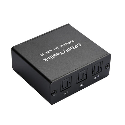 Newkeng NK-L21 SPDIF/ToslinK Video Switcher 2x1 with IR