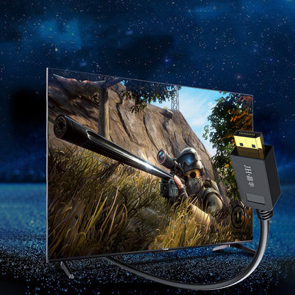 JH H510C 8K DisplayPort1.4 Cable DP1.4 Male to Male HD Cable 32.4Gbps HDR 3D Conection Cable for TV Projector Desktop PC