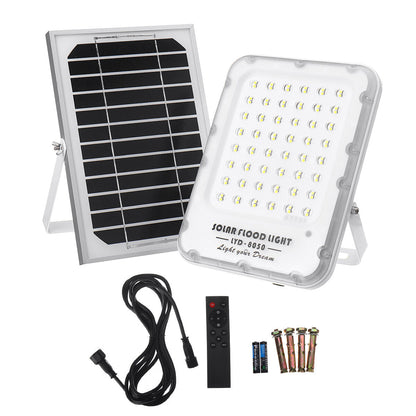 50w Solar Powered Led Flood Light Outdoor Garden Street Lamp