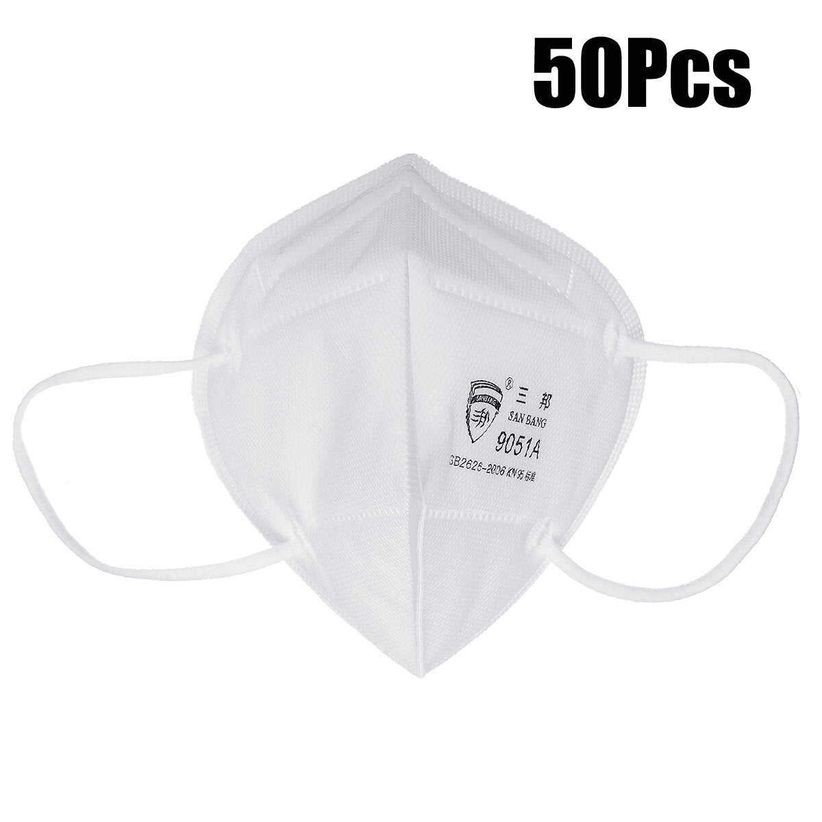 5pcs Mask 3d Protection Pm2.5 Kn95 Respirator For Anti
