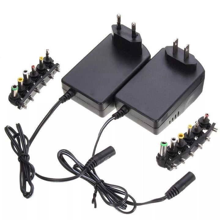5pcs Us Plug Multi Voltage Power Adapter 2500ma 3v 4.5v 6v