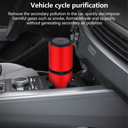 5v Negative Ion Car Air Purifier Demister Usb Charging