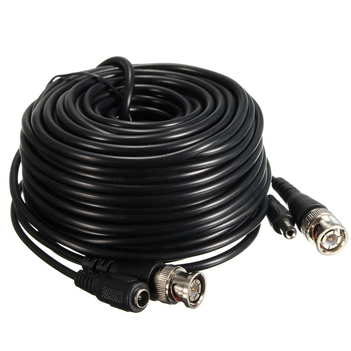 65ft 20m Security Camera Cable Video Power Extension Wire