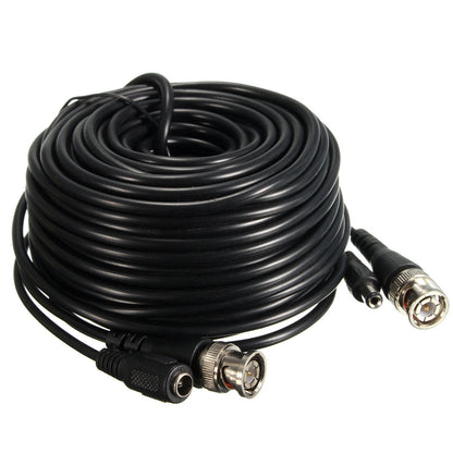 65ft 20m Security Camera Cable Video Power Extension Wire
