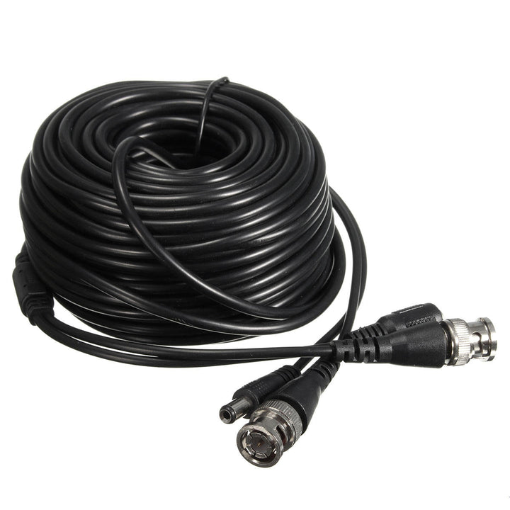 65ft 20m Security Camera Cable Video Power Extension Wire