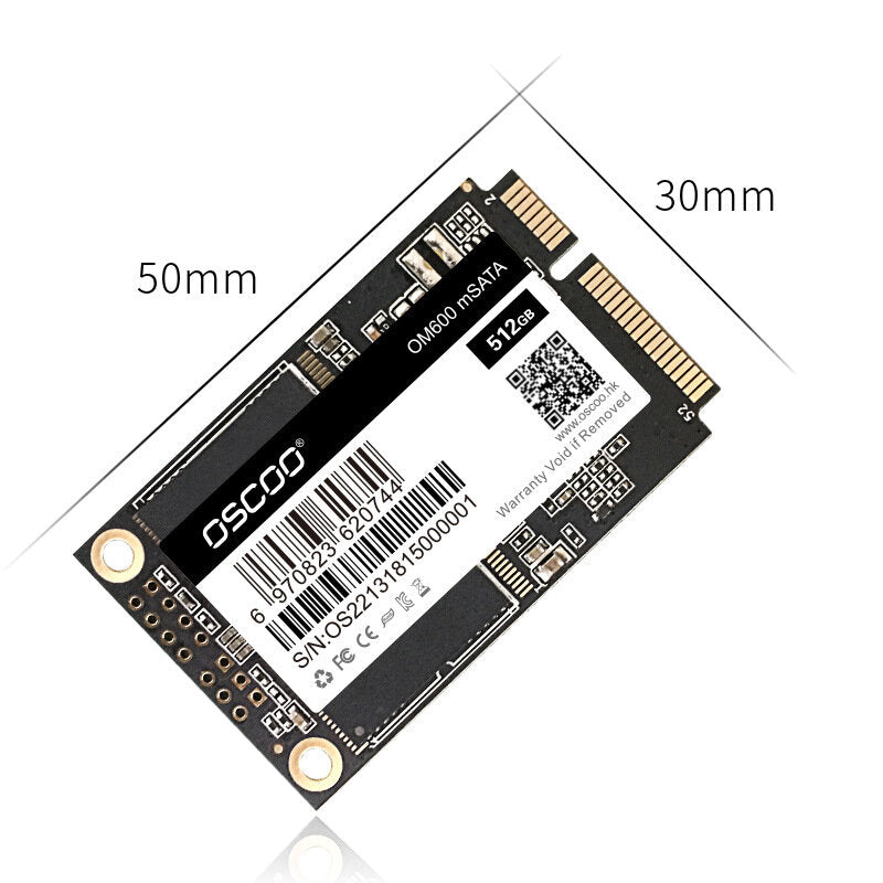 OSCOO mSATA Internal Solid State Drive Hard Disk MLC SATA III SSD for Tablet Laptop Desktop PC mini PC OSCOO OM600