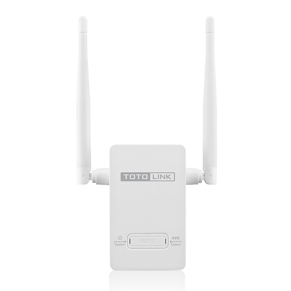 TOTOLINK 300Mbps WiFi Repeater Wireless N Range Extender WiFi Amplifier 2*4dBi AntennasWiFi Extension