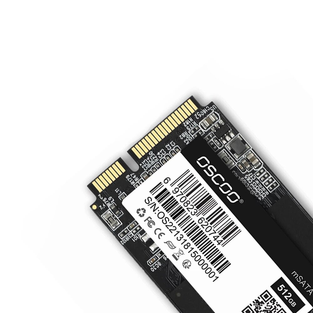 OSCOO mSATA Internal Solid State Drive Hard Disk MLC SATA III SSD for Tablet Laptop Desktop PC mini PC OSCOO OM600