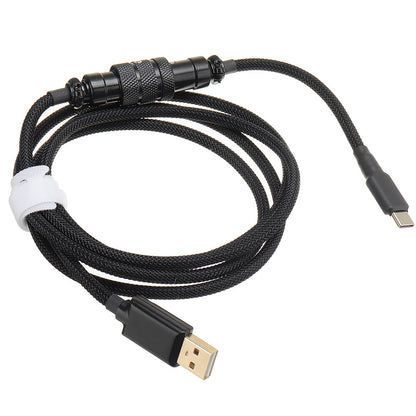 Air Plugs Mechanical Keyboard Data Cable Type c Mimi USB Interface Suitable for Industry Custom DIY Mechanical Keyboard 1.5M