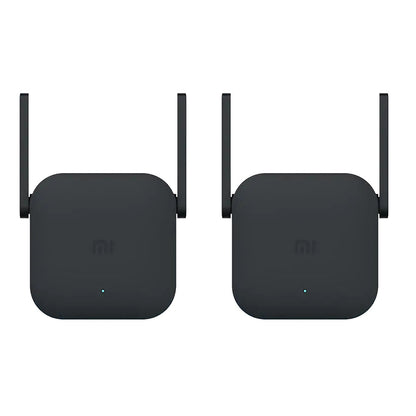 2Pcs [English Version] Xiaomi Pro 300M Wireless WiFi Repeater WiFi Extender Amplifer With EU Plug
