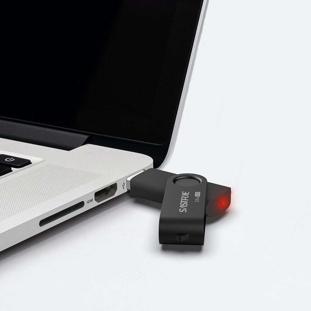 SASTFOE 5Pcs USB2.0 Falsh Drive 16G 32G 64G Thumbdrive 60 Rotatable Pendrive Memory Disk
