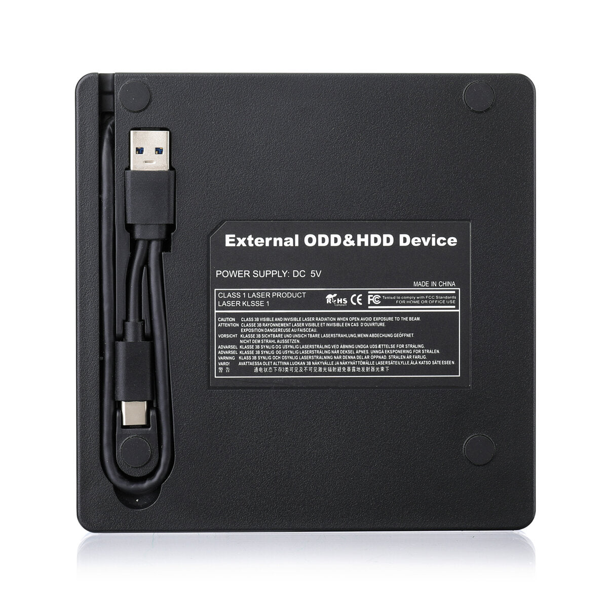 USB3.0 External Optical Drive CD DVD Burner 2K 3K DVD-RW Player Rewriter Data Transfer for PC Laptop Computer