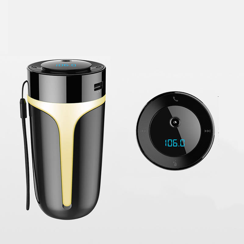 7 Color Ambient Light Car Air Purifier Usb Hepa Cleaner