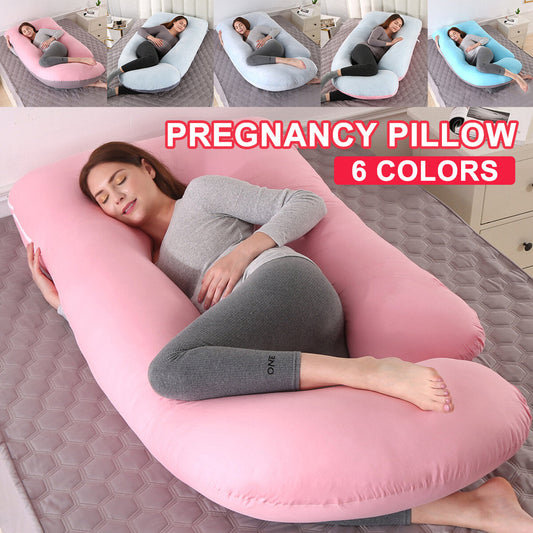 70 Inch Mom Pillow With Removable Velvet/cotton Cover Slide