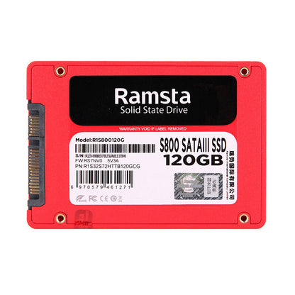 Ramsta 120G SATA3 SSD Solid State Drive High Speed Hard Disk 128G 240G 256G 480G 512G for Laptop Desktop PC S800
