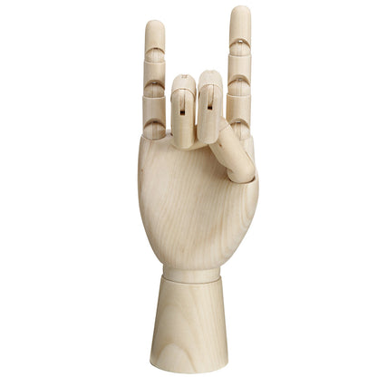 7/8/10/12 Inch Wooden Hand Body Artist Medical Model