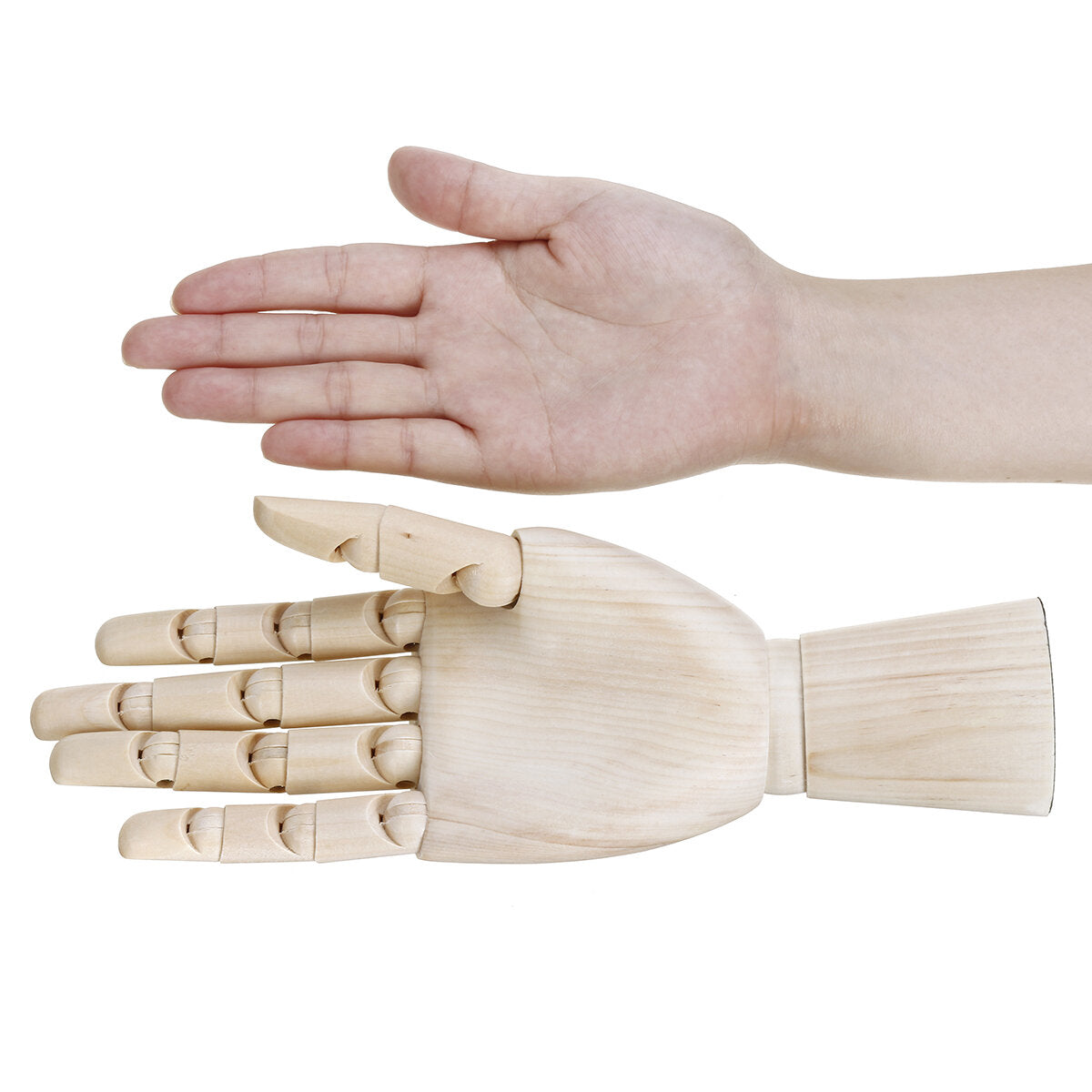 7/8/10/12 Inch Wooden Hand Body Artist Medical Model