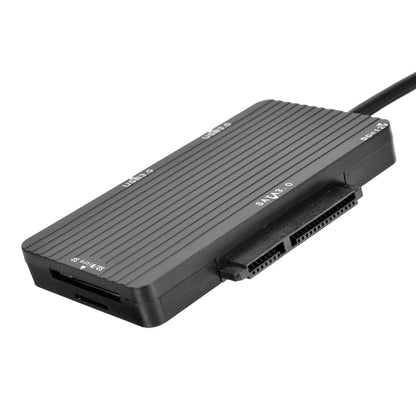 ELEGIANT USB3.0/SATA3.0 Converter 2.5" USB3.0 Hard Drive Adapter TF/SD Card Card Reader